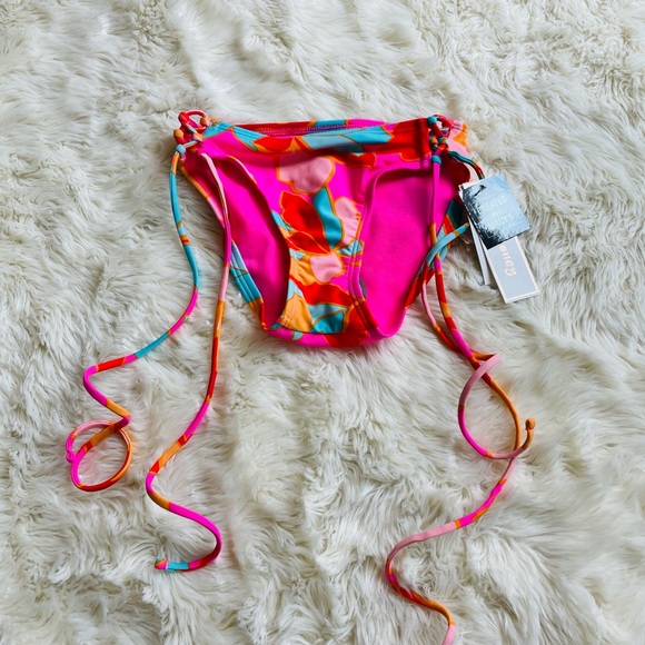 Hula Honey Garden Party Bikini Bottom XS - Picture 1 of 7